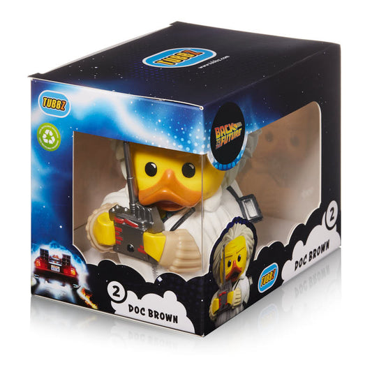 Doc Brown Back to the Future Tubbz Rubber Duck