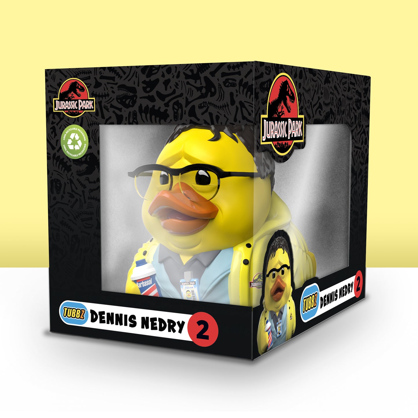 Dennis Nedry Jurassic Park Tubbz Rubber Duck