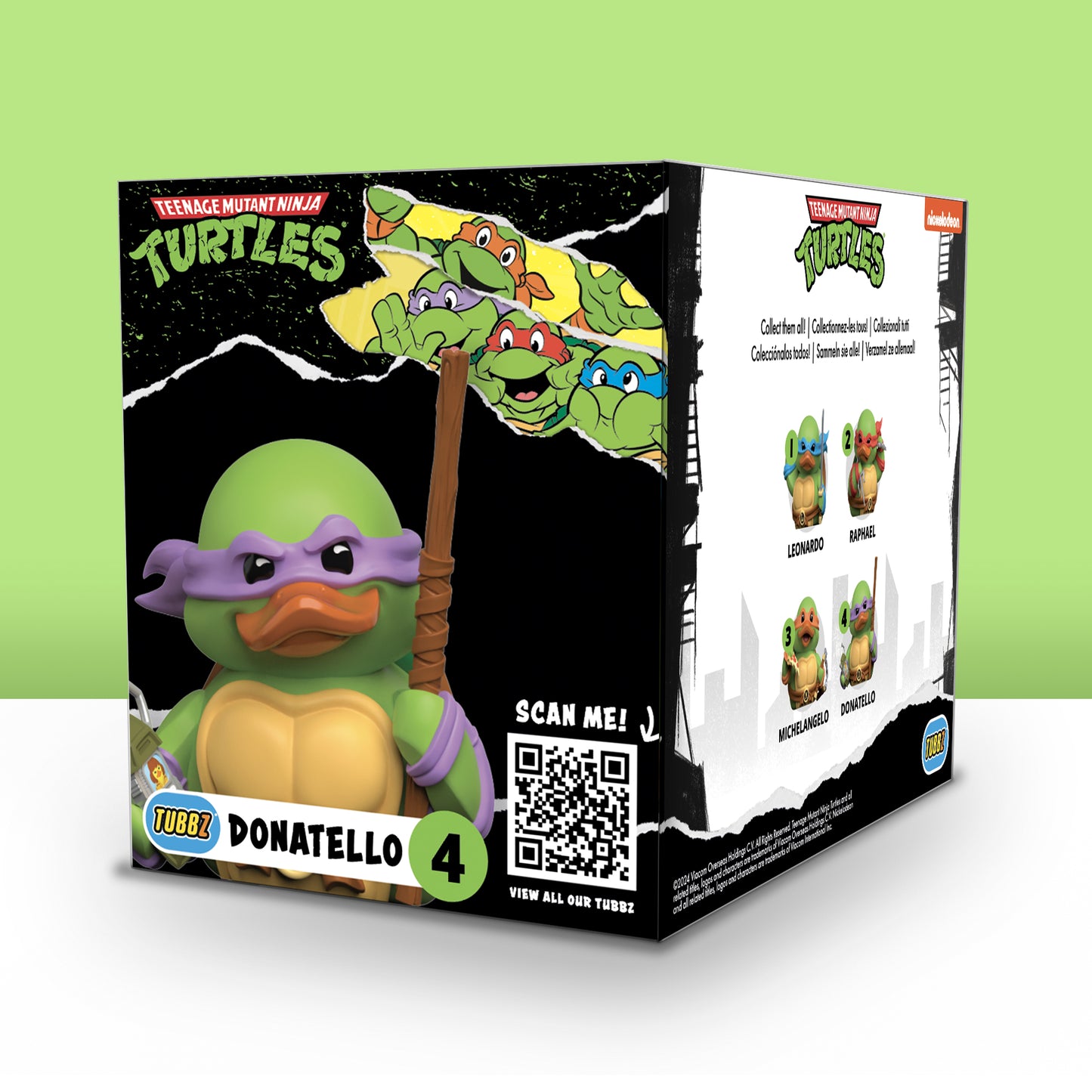 Donatello Teenage Mutant Ninja Turtles Tubbz Rubber Duck