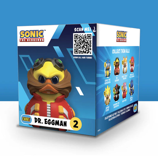 Sonic the Hedgehog Dr Eggman Tubbs Rubber Duck