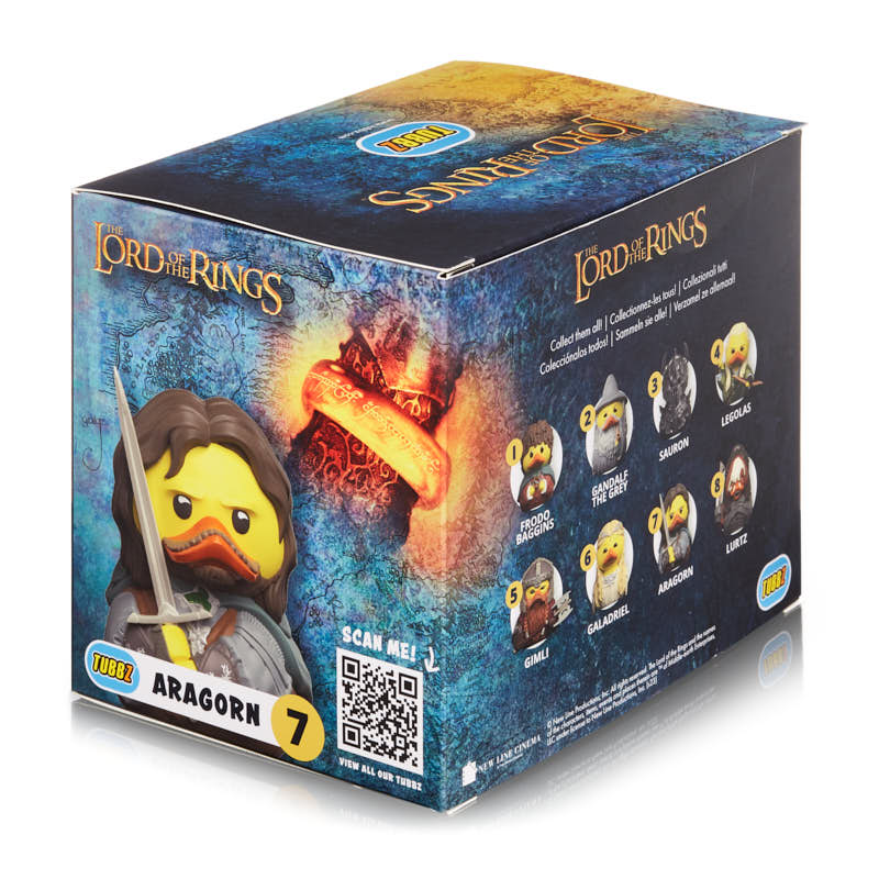 Aragon Lord of the Rings Tubbz Rubber Duck