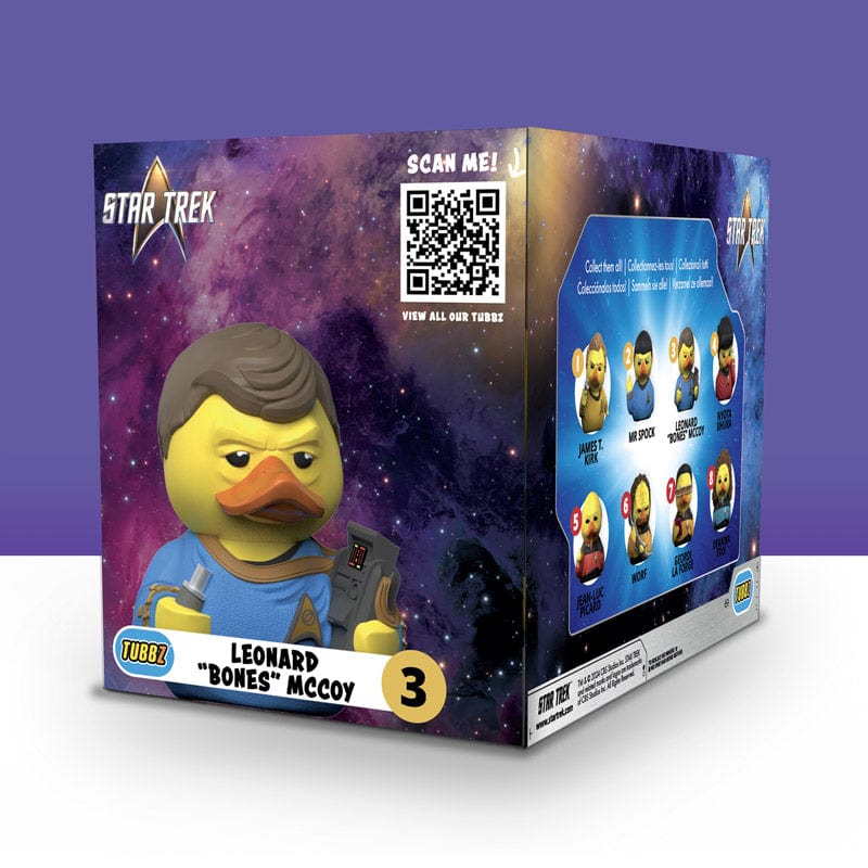 Leonard McCoy Bones Star Trek Tubbz Rubber Duck