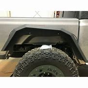 Matte Black Rear Fender Flares 2020 Gladiator