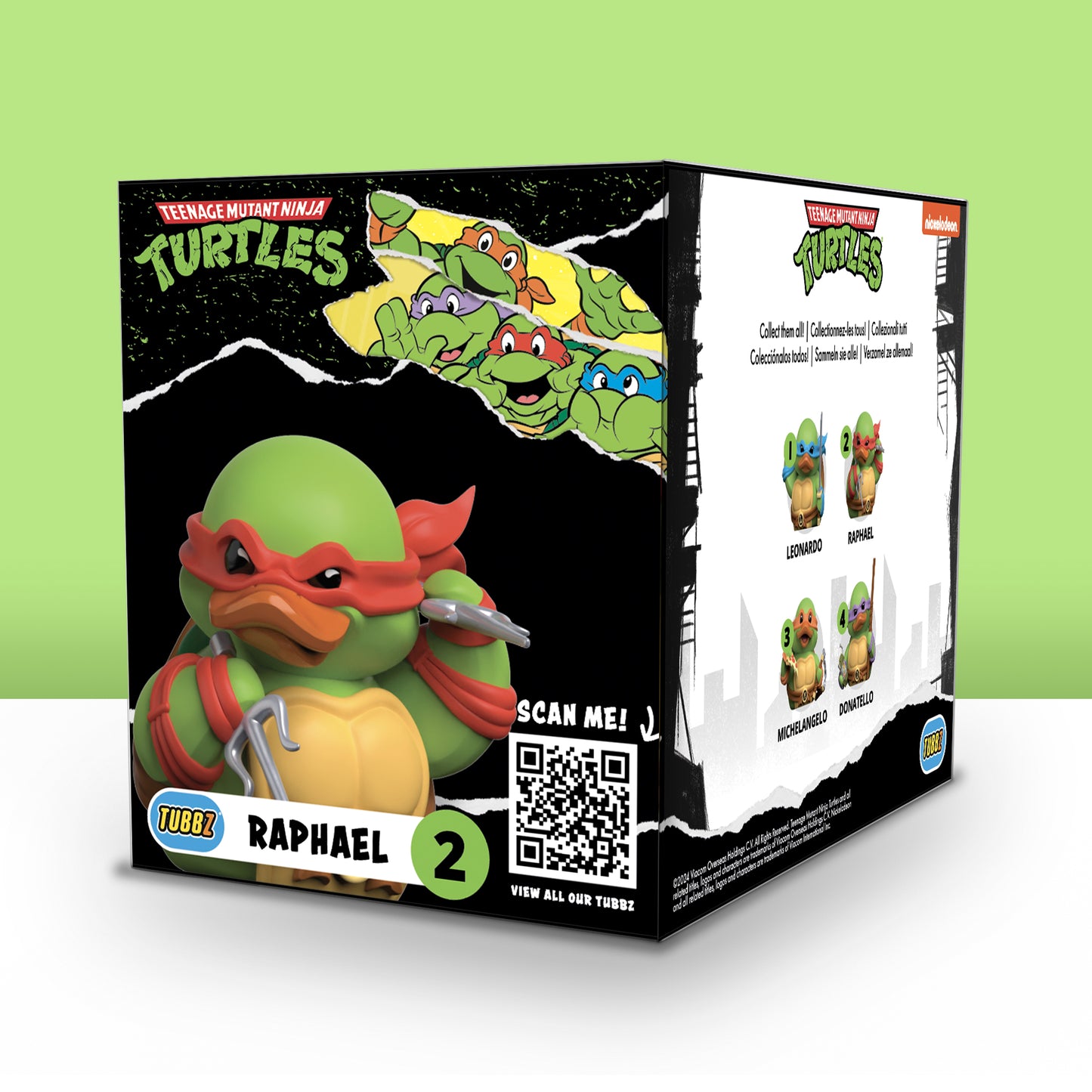 Raphael Teenage Mutant Ninja Turtles Tubbz Rubber Duck