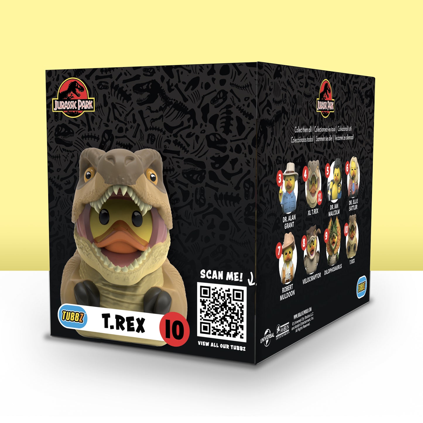 T-Rex Jurassic Park Tubbz Rubber Duck