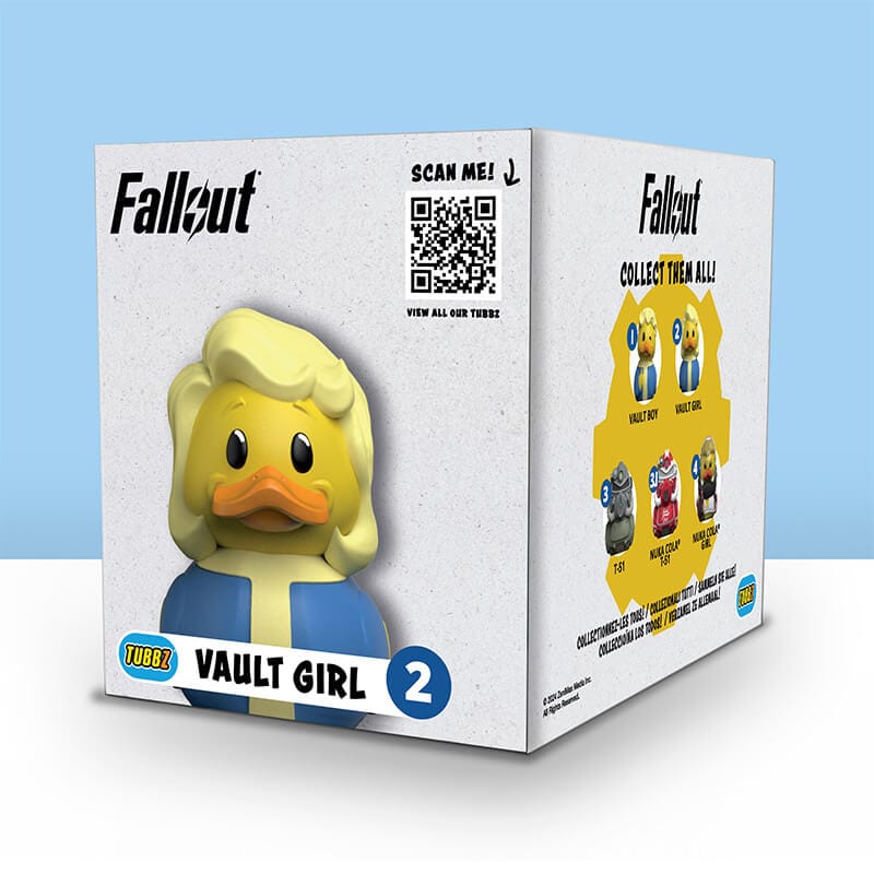 Fallout Vault Girl Tubbz Rubber Duck